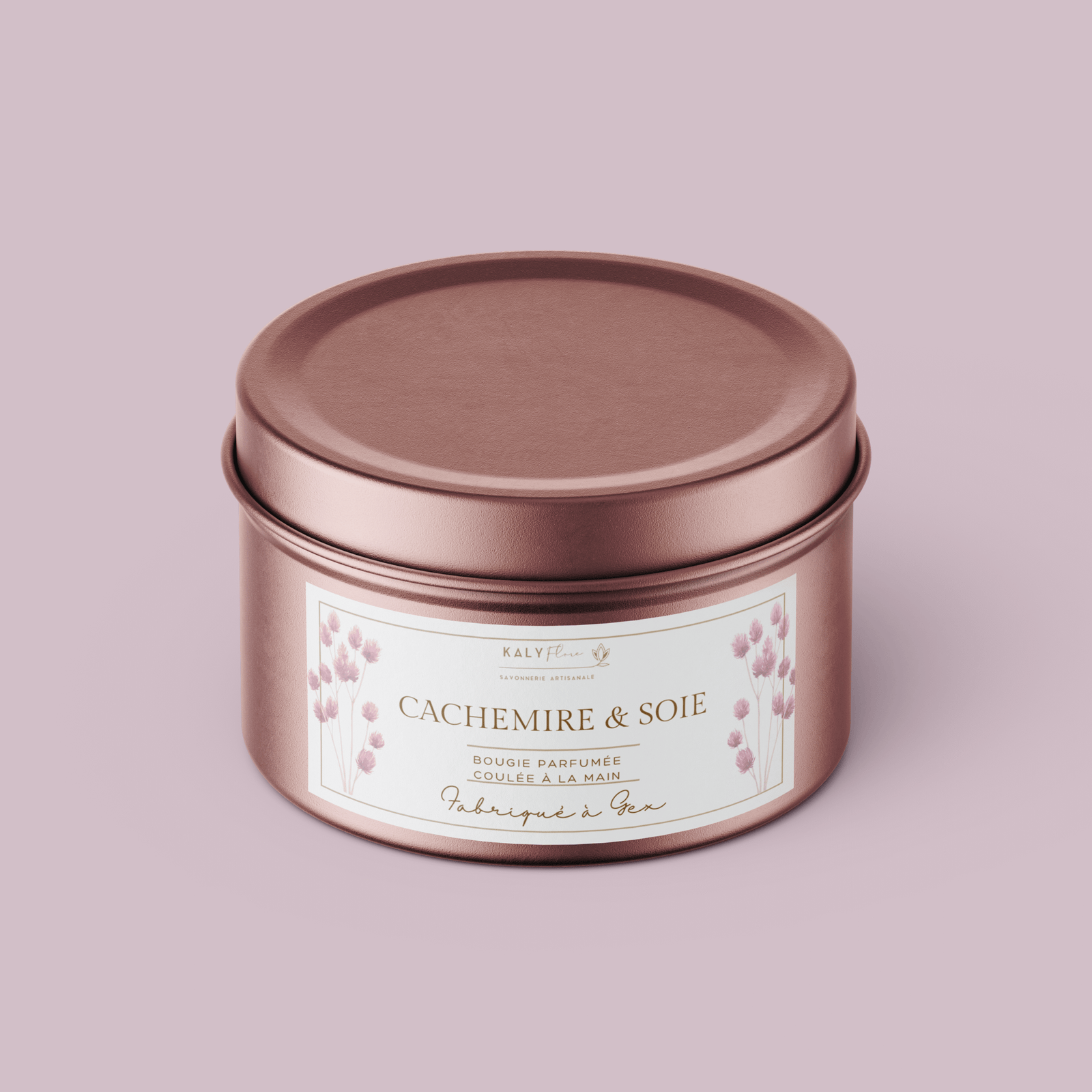 Bougie "Cachemire et Soie"